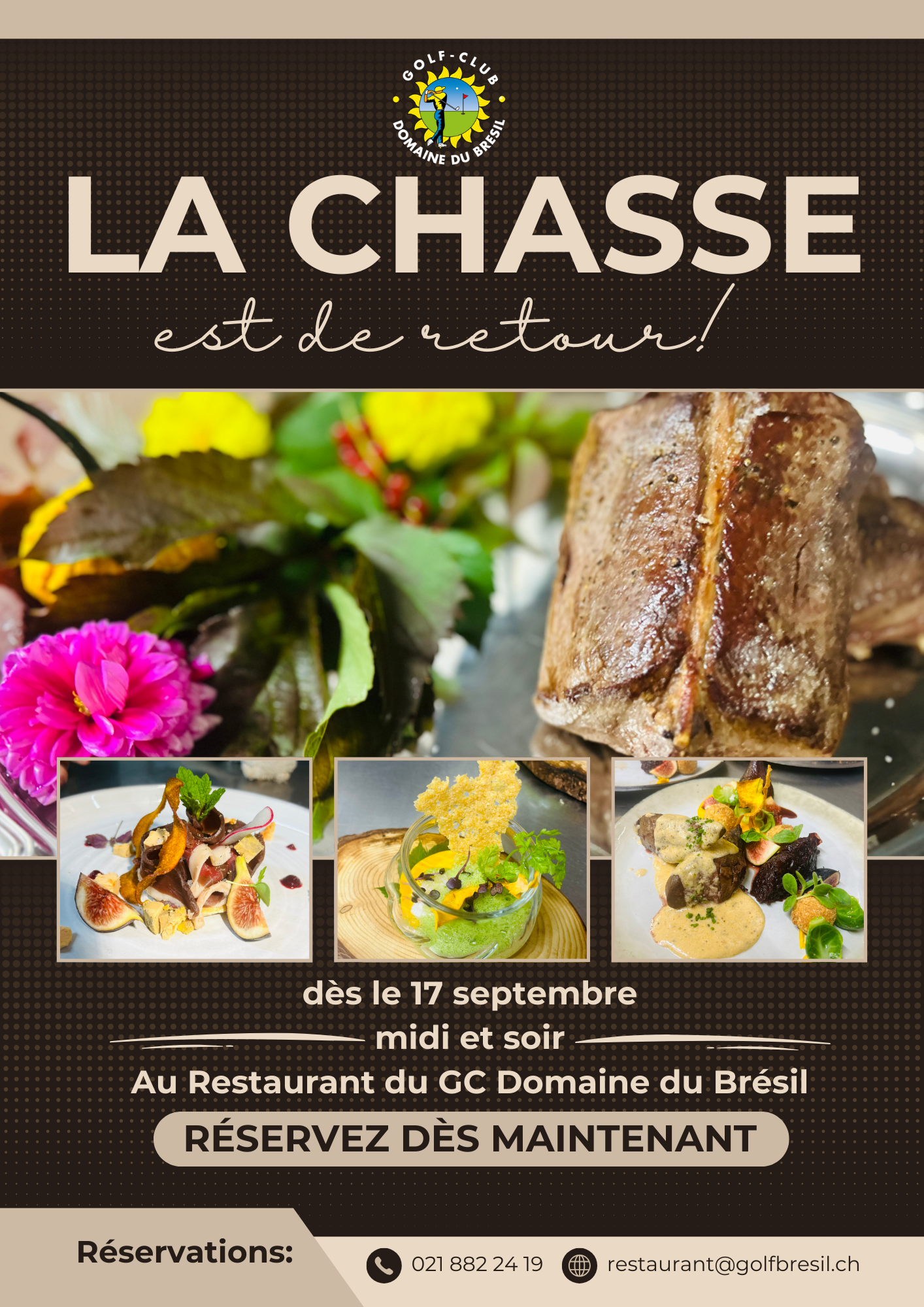 La Chasse est de retour dès le 17/09